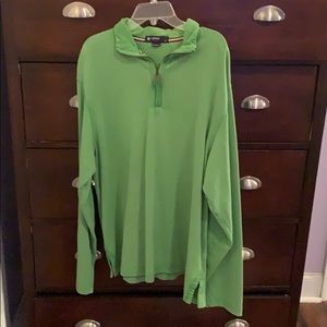 Green, long sleeve shirt